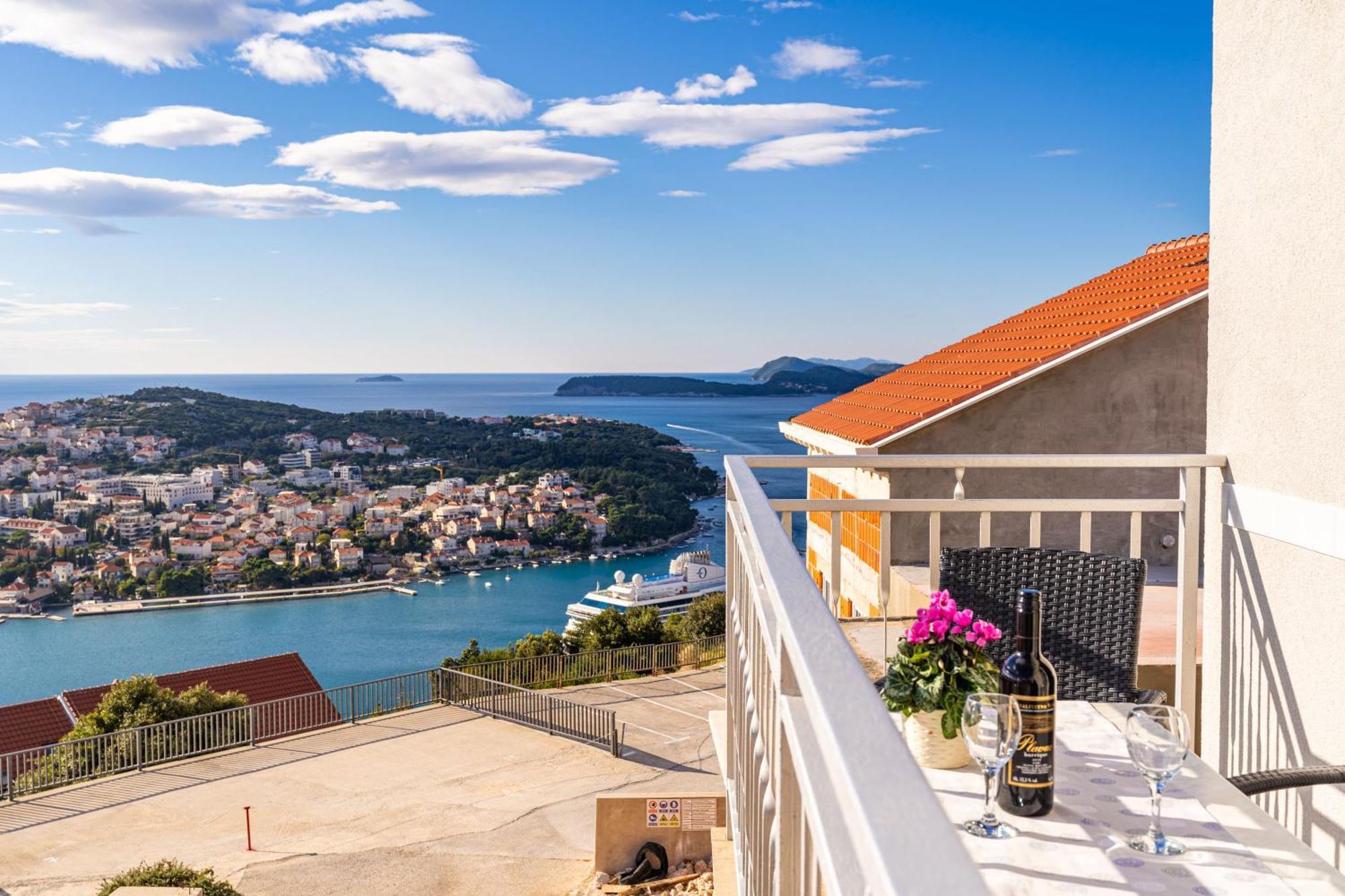 Sea View Apartment Nuncijata ดูบรอฟนิก ภายนอก รูปภาพ